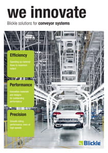 The Blickle conveyor technology magazine
